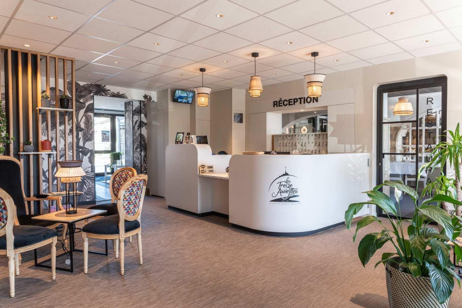 Réception | Hôtel-Restaurant Les Treize Assiettes